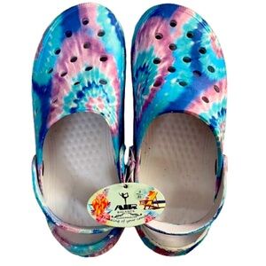 Tie Dye Crocs by Air Balance